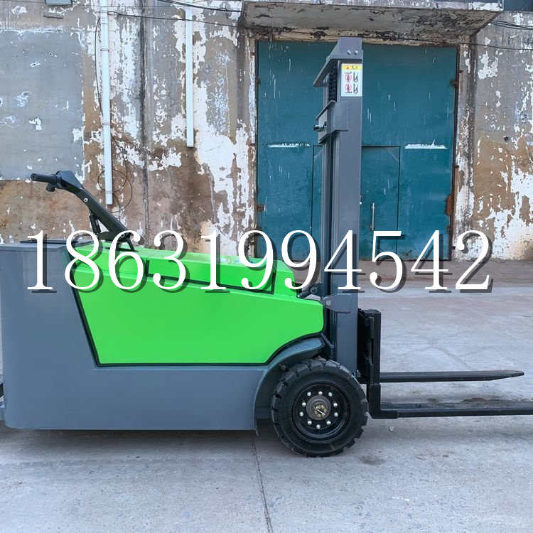 大城县小型电动叉车1吨2吨步行站驾式电瓶堆高充电装卸车液压升降车铲车